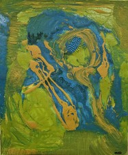 ABSTRACT FOREST ORIGINAL OIL