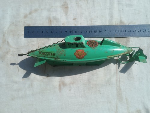 Old nautilus submarine - old,