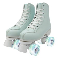 Roller Skates for Girls and Women, Flash Wheels, Breathable Comfort Design, I...