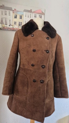 Suede vintage sherpa lined - suede,
