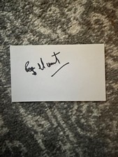 Roger Hunt signed index