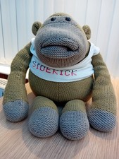 Large Original 18" ITV Digital SIDEKICK Monkey  Soft Toy 2001 PG Tips Plush