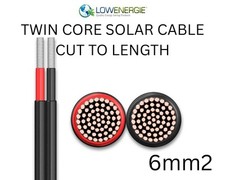 6mm Solar Panel PV Cable Twin