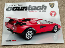 Pack 8 magazine Deagostini Lamborghini Countach Walter Wolf Model LP500S