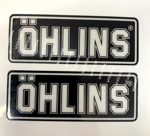Ohlins style window stickers - ohlins,