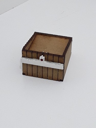 Laser cut gauge railway - cut,