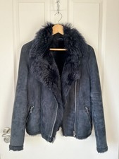 Real Shearling Jacket Suede