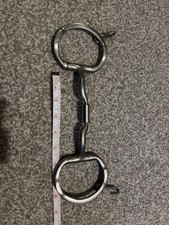 Myler Eggbutt with Hooks 5.5 Inch Low Port Comfort Snaffle MB04