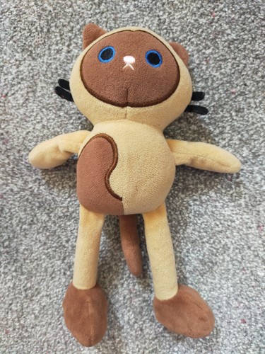 Siamese cat plush toy