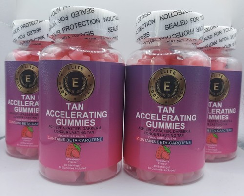Tan accelerating gummies - tan,