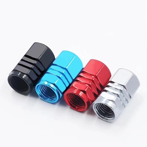 Tyre valve dust caps - 4,