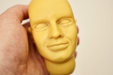 Thunderbirds Virgil Tracy replica puppet head - resin/fibreglass -Gerry Anderson