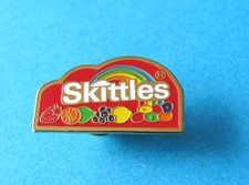 Vintage SKITTLES Sweets Pin Badge. Back Stamped. MARS © 1992