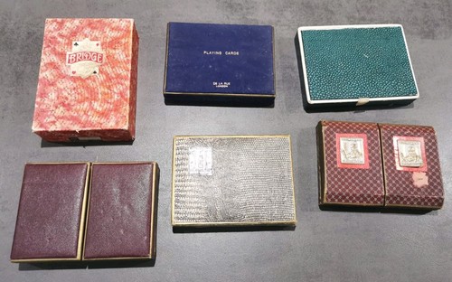 Vintage playing cards bundle - playing,