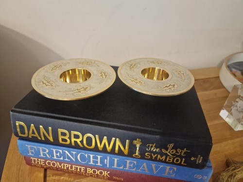 Vintage solid brass - tea, light