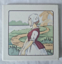 CHARMING CARTER POOLE DUTCH DESIGN 6 INCH TILE
