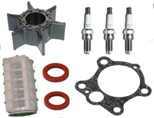 Impeller Gasket Plugs Filter SERVICE PARTS KIT 40HP 50HP YAMAHA 2Stroke Outboard