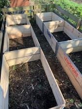 1200x800 Raised Beds Pallet Collars Heat Treated For Garden No Chemicals