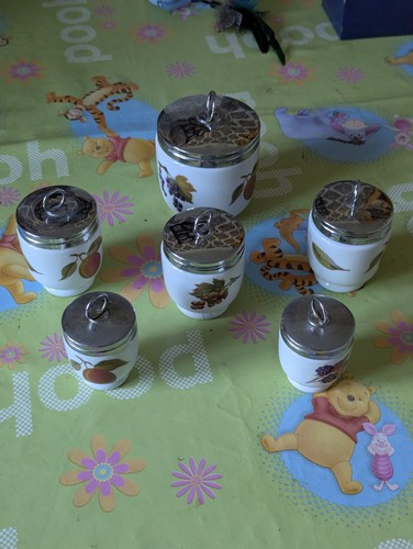 Job lot royal worcester egg - lot,