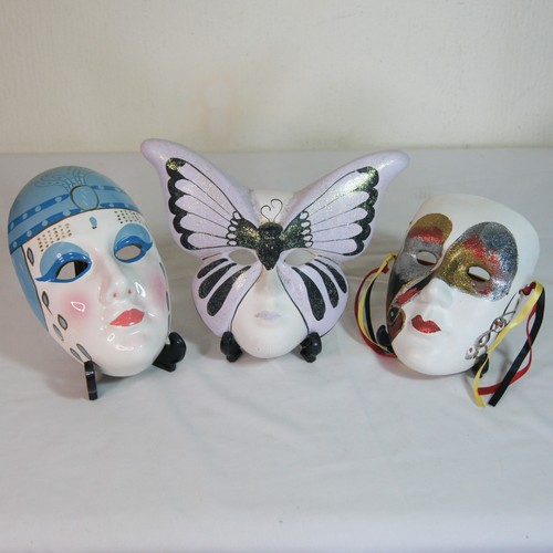 Venetian hand painted - 3x,