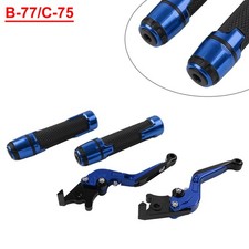 For BMW R1200GS R1250GS K1600 GT Handlebar Grips Brake Clutch Levers Sets Blue