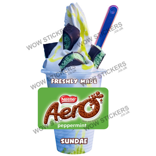 Aero peppermint ice cream - aero,