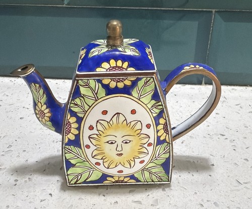 Stunning mini enamel - stunning, teapot