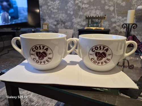 Costa coffee ceramic cups - costa,