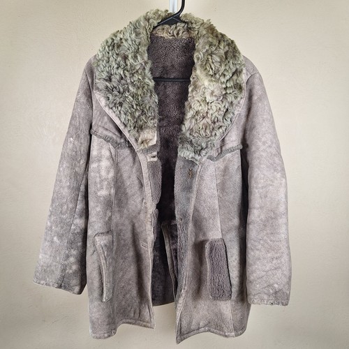 Sheepskin shop vintage womens - sheepskin,
