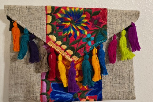 Mexican embroidered crossbody - mexican,