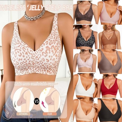 Womens jelly bra soft wireless - jelly,