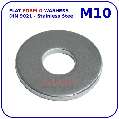 M10 stainless steel washers - m10,