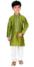 Boys Bollywood Party Wedding EID Ramadan Clothes Kurta Pyajama Kids Sherwani 934