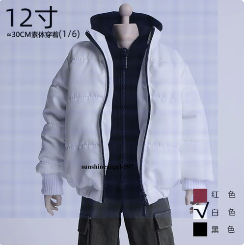 Scale male hooded cotton - 1/6,