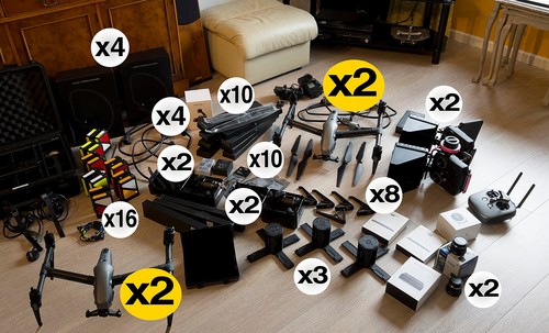 Drones was 700 x2 dji - x2,