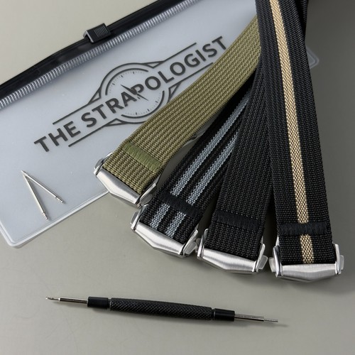 Single pass nylon watch strap - nylon,