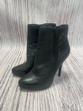 Dune Leather Ankle boots, Black. Size