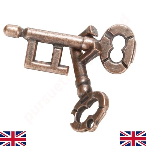 Pcs alloy key ring puzzle - 1,