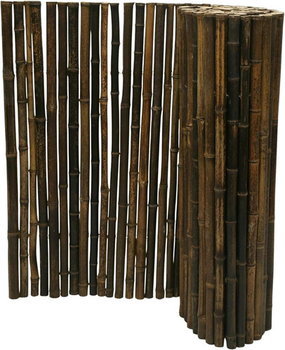 Natural bamboo fencing - natural, garden