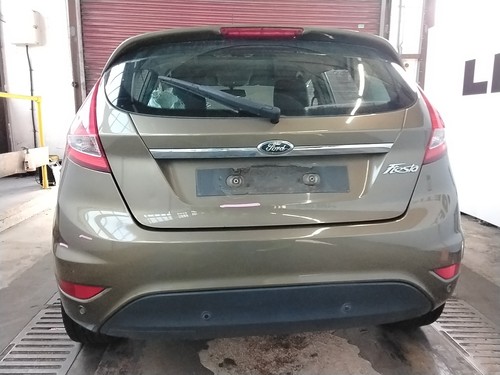 Rear bumper brown ford fiesta - rear,