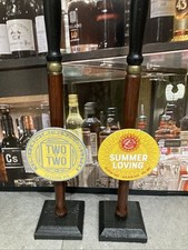 Dummy beer pump X 2 pub home