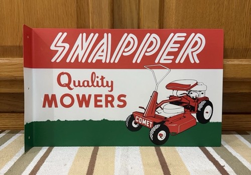 Snapper lawn mower flange sign - mower,