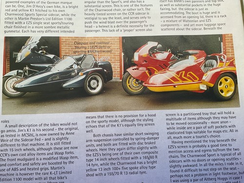 Bmw ezs charnwood sidecar - bmw,
