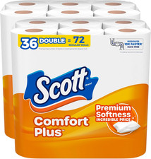 Scott Toilet Paper, 36 Rolls