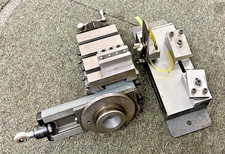 USED MYFORD VERTICAL SLIDE TOP SLIDE MILLING ATTACHMENT WITH CLAMPING BLOCK