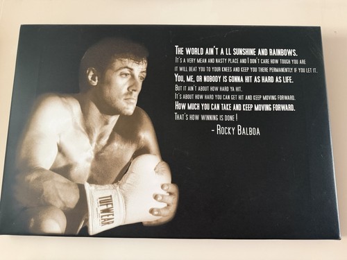 Rocky balboa canvas art movie - canvas,