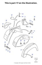 Land Rover Genuine Eyebrow