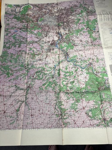 Map june 1944 edition - map,