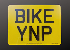 Motorbike Number Plate 9 x 7