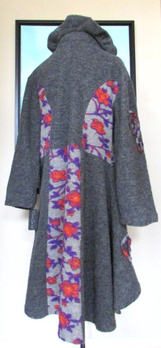 Sarah santos gray floral - santos,